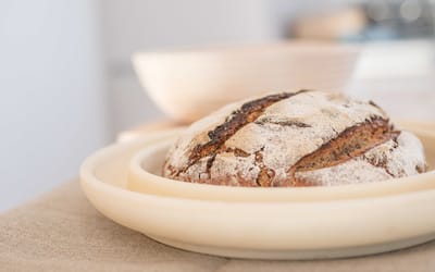Brot-Backplatte