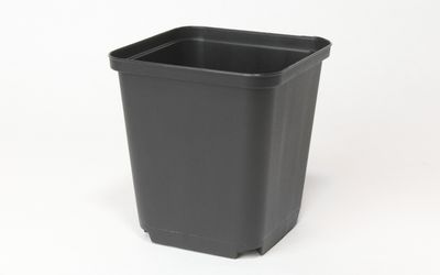 Vierecktopf 9 x 9 x 9,5 cm - 10er Set