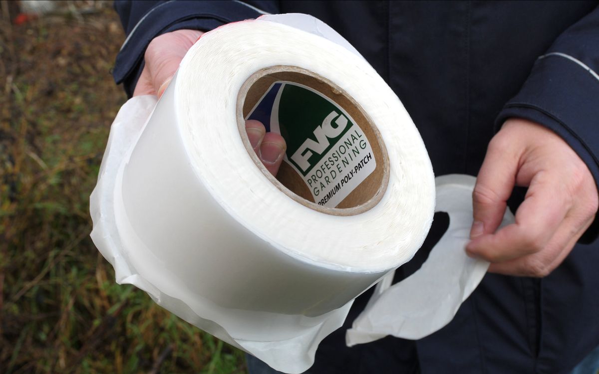 Reparatur-Klebeband für Gewächshausfolie