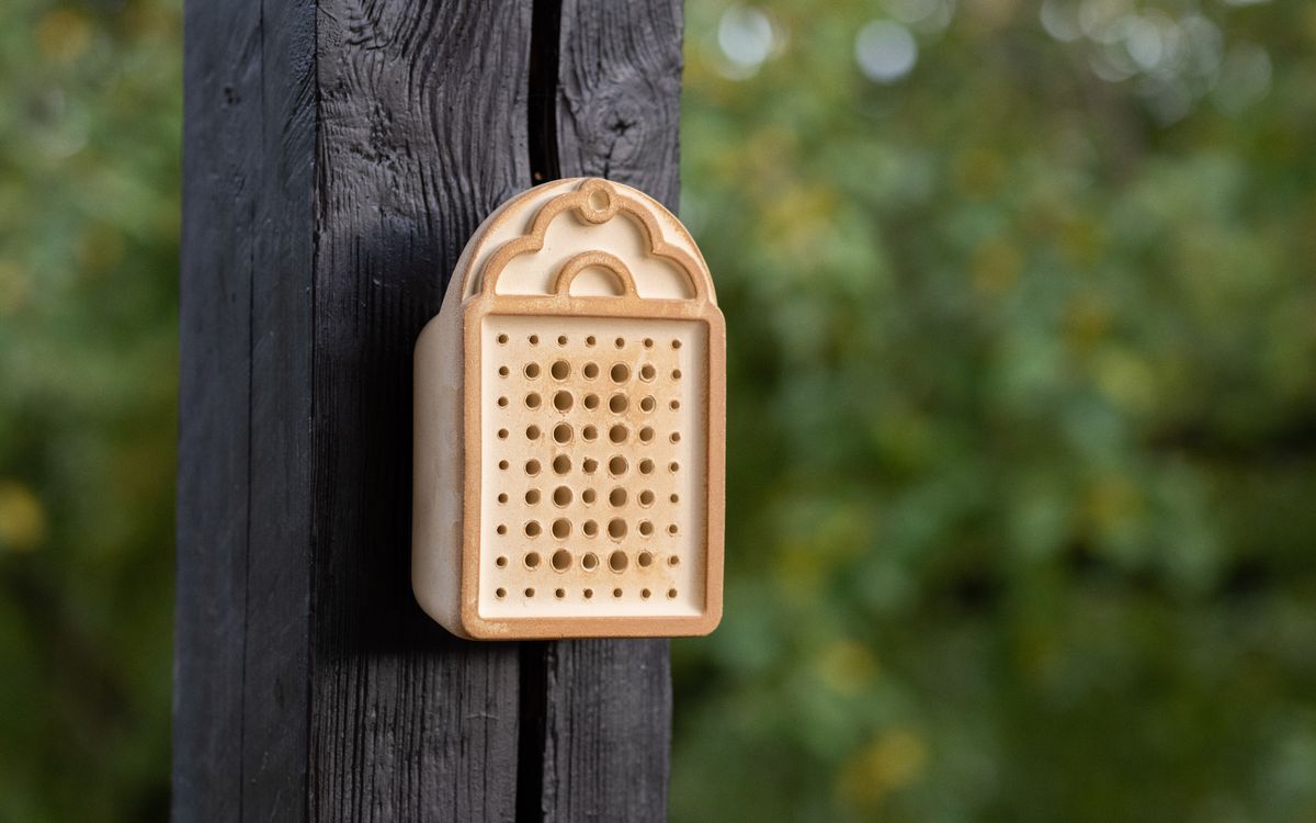 Wildbienenhaus Keramik