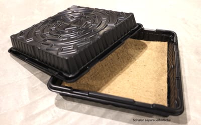 Jutematte für Keimschalen - 1 Stück