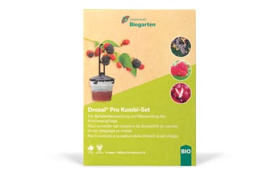 Drosal Pro Kirschessigfliegen-Falle - Kombi-Set