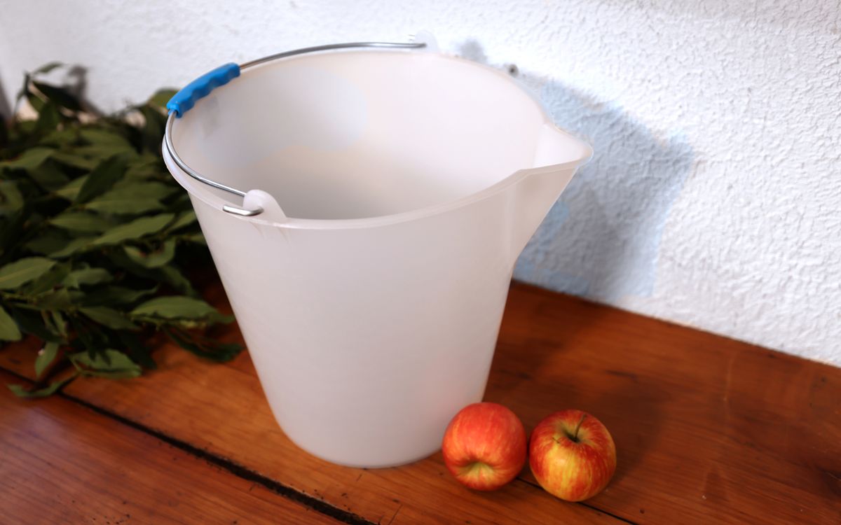 Lebensmittelechte Kunststoffeimer - 15 Liter
