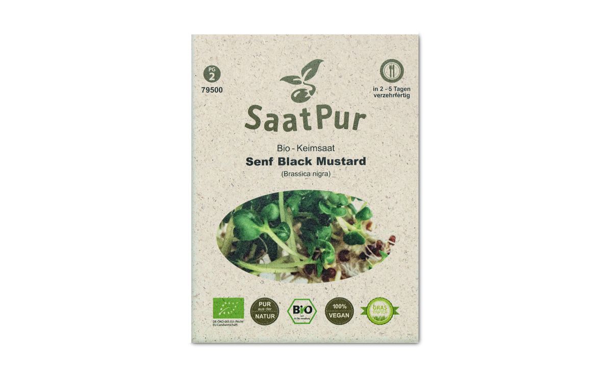 BIO-Keimsprossen Senf Black Mustard