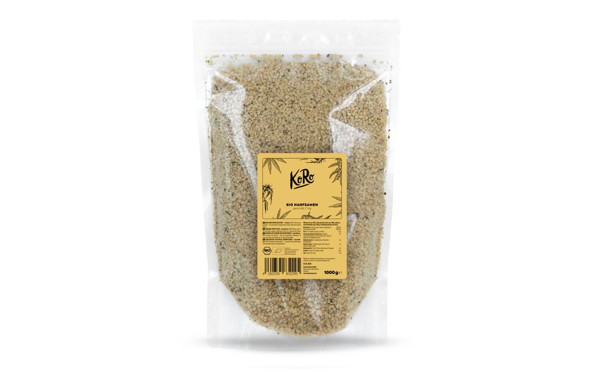 Bio Hanfsamen, geschält 1kg