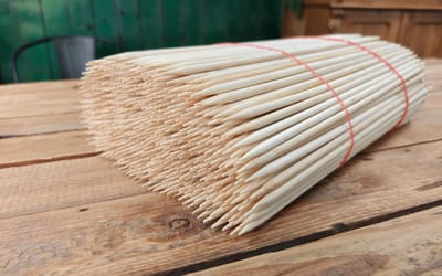 Bambus Splitstäbe für Jungpflanzen