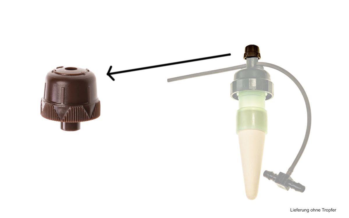 Einstellschraube für Blumattropfer