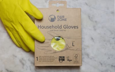 Haushaltshandschuhe aus Naturkautschuk - Größe M
