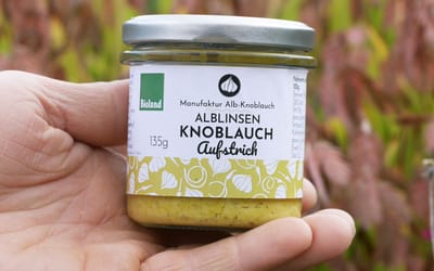 Alb-Linsen Knoblauch Aufstrich
