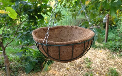 Hängekorb mit Kokoseinsatz 30cm