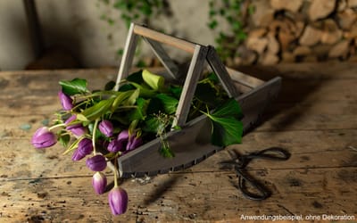 Blumenpflückkorb