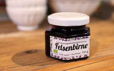 Bio Felsenbirne Fruchtaufstrich