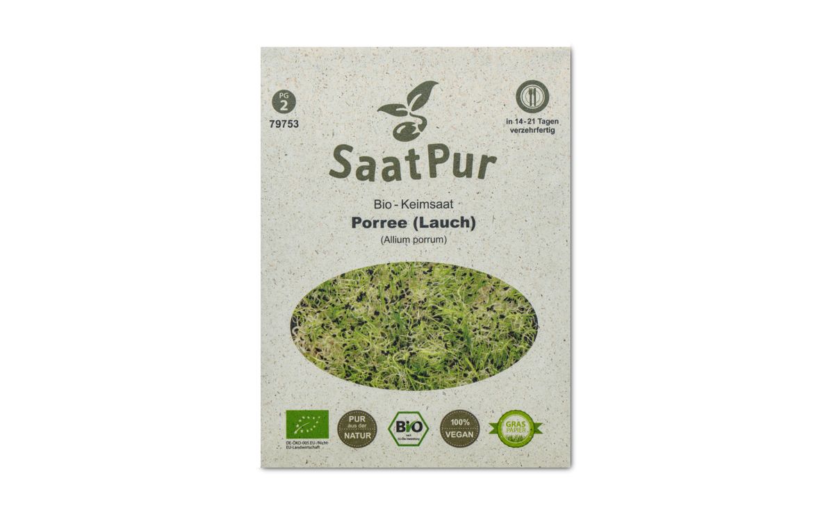 BIO-Keimsprossen Porree/Lauch