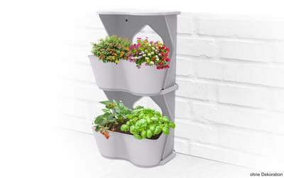 BoQube Flexi Garden - Lichtgrau