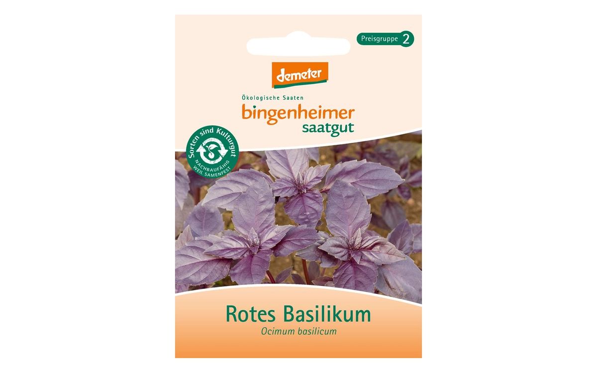 Basilikum rot