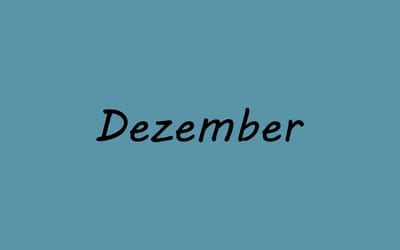 Aussaat Dezember