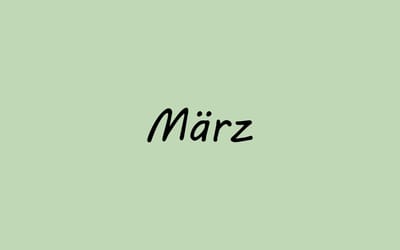 Aussaat März