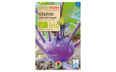 Kohlrabi Delikatess blauer