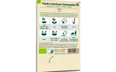 Paprika Leutschauer Schotenpfeffer