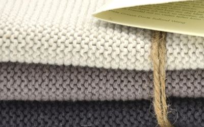 Wischtuch 3er Set Natur/Grau