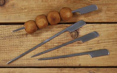 Edelstahl Spieß 12 cm