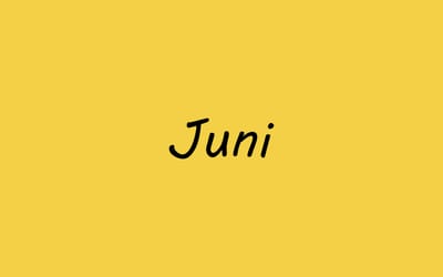 Aussaat Juni