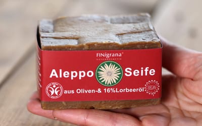 Aleppo Seife mit Lorbeeröl