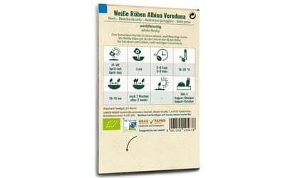 Weiße Rübe Albina Verduna