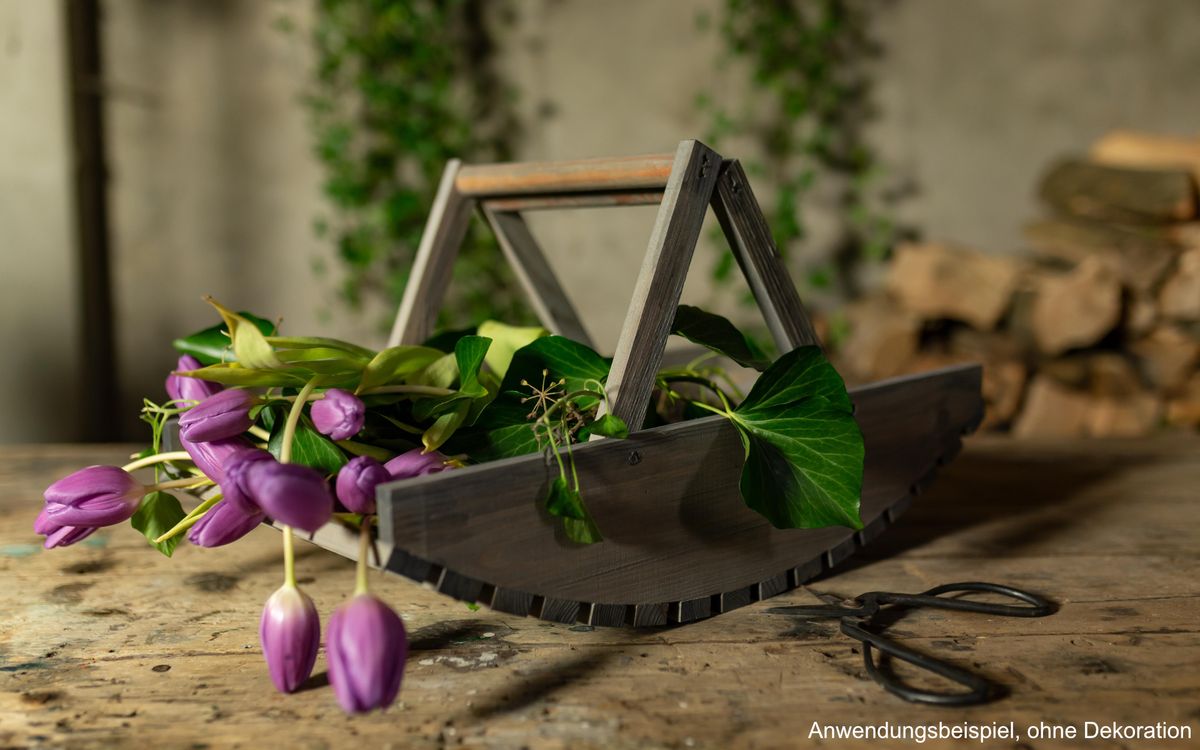 Blumenpflückkorb