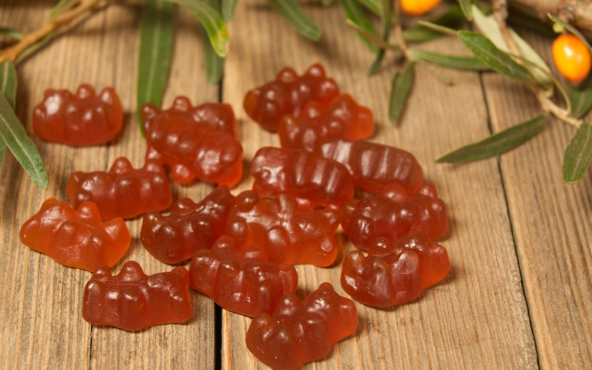 Bio-Sanddornsaft Gummibärchen