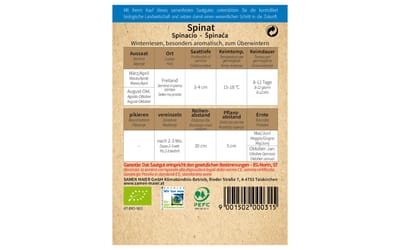 Spinat Winterriesen