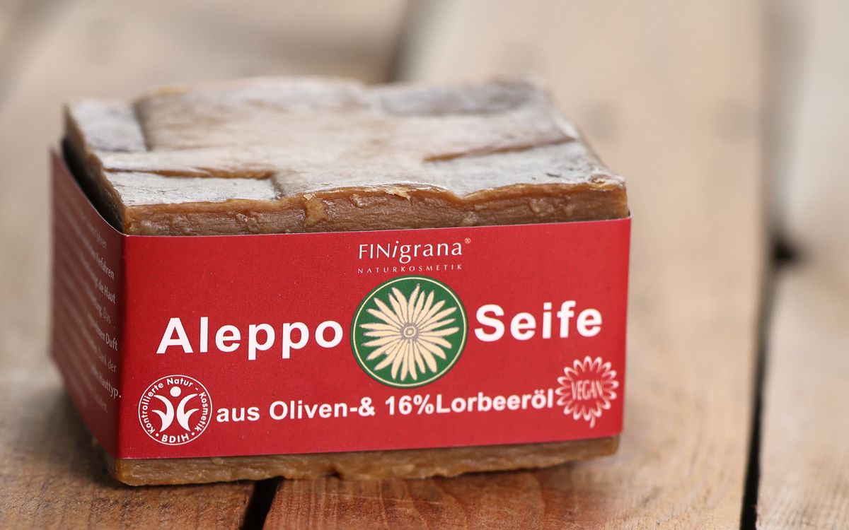 Aleppo Seife mit Lorbeeröl