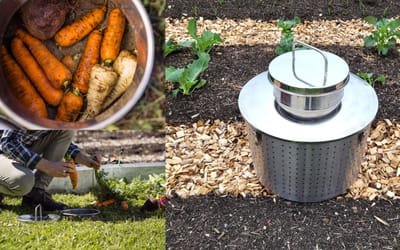 Erdmiete aus Edelstahl 