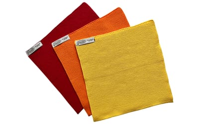 Wischtuch 3er Set Gelb/Orange/Rot