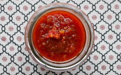 Rotes Knoblauchpesto - Bio