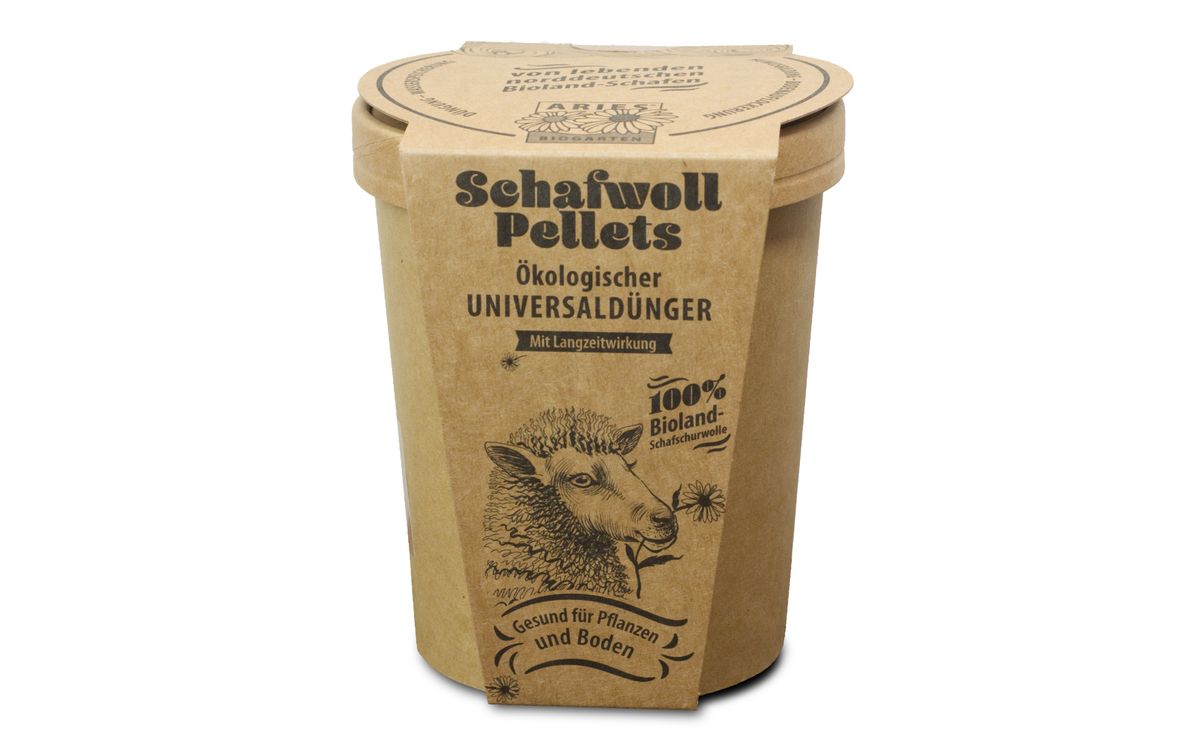 Schafwoll-Pellets 450g
