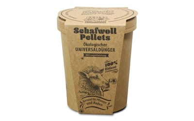 Schafwoll-Pellets 450g