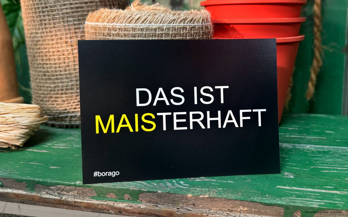 Postkarte - Maisterhaft