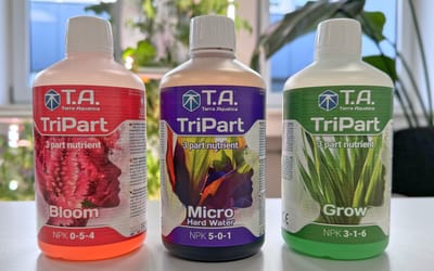 TriPart Düngesystem - 3er Set - Für hartes Wasser