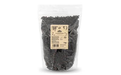 Bio Schwarzer Pfeffer ganz - 1 kg