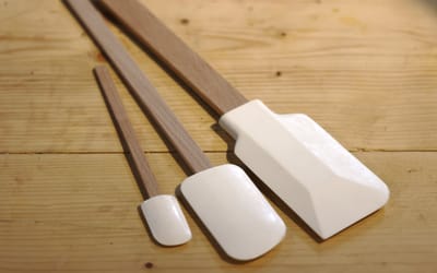 Topfschaber 3er Set aus Naturkautschuk