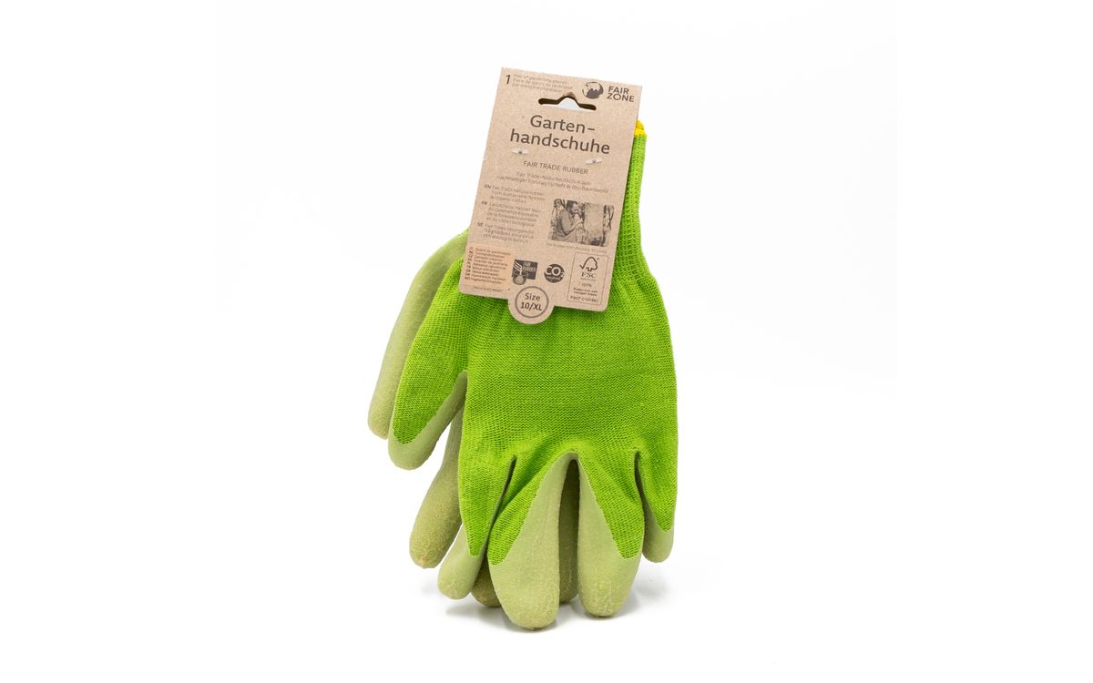 Gartenhandschuhe - Kautschuk und Baumwolle - Größe XL