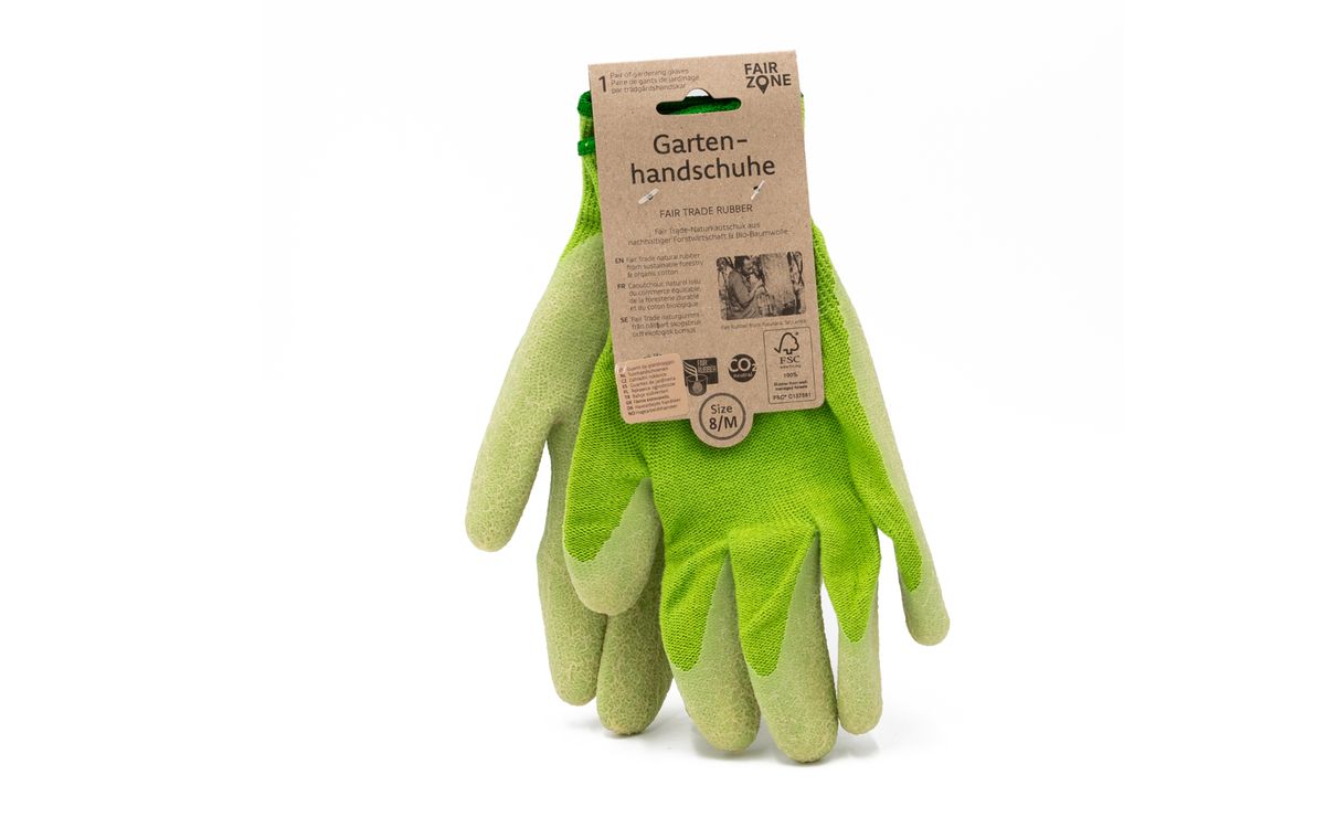 Gartenhandschuhe - Kautschuk und Baumwolle - Größe M
