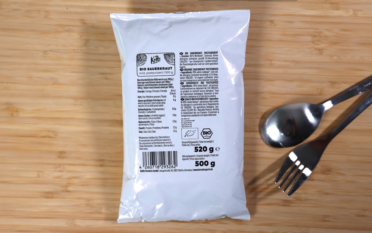Bio Sauerkraut