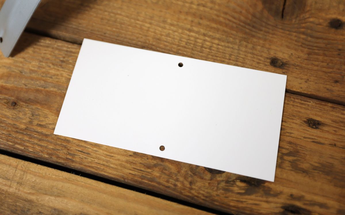 Standschild "Typ 1" - 10 Ersatzschilder