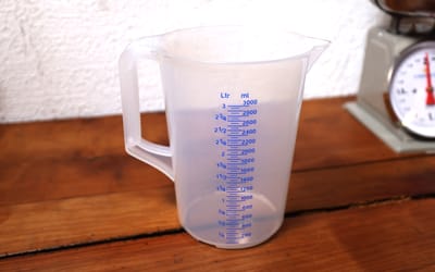 Großer Messbecher - 3 Liter