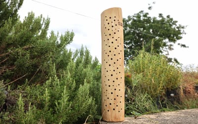 Wildbienen Nisthilfe Stamm 60 cm