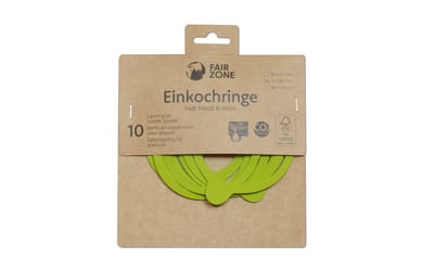 Einkochringe aus Naturkautschuk - 74 x 86 mm