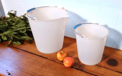 Lebensmittelechte Kunststoffeimer - 7 Liter