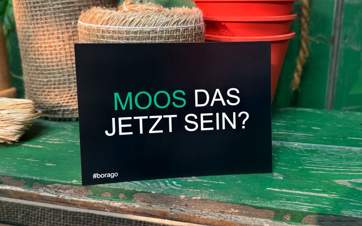 Postkarte - Moos das sein
